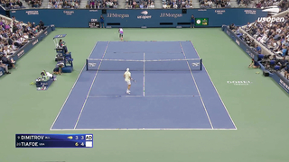 Grigor Dimitrov vs. Frances Tiafoe Highlights | 2024 US Open Quarterfinal