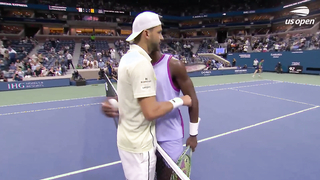 Grigor Dimitrov vs. Frances Tiafoe Highlights | 2024 US Open Quarterfinal