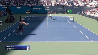Taylor Fritz vs. Alexander Zverev Highlights