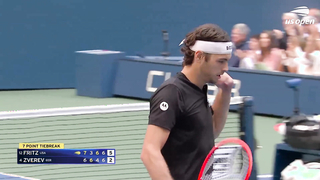 Taylor Fritz vs. Alexander Zverev Highlights