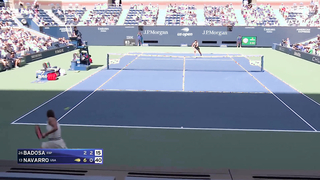 Paula Badosa vs. Emma Navarro Highlights | 2024 US Open Quarterfinal