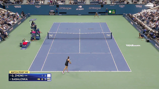 Zheng Qinwen vs. Aryna Sabalenka Highlights | 2024 US Open Quarterfinal