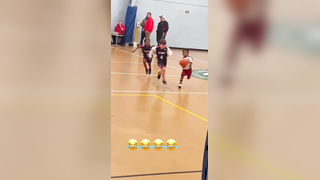 From Downtown !! LOL hilarious youth basketball