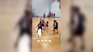 From Downtown !! LOL hilarious youth basketball