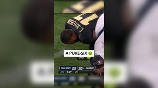 Bro didn’t feel good after #football #collegefootball #cfb #funny #sports
