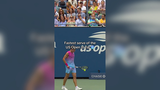 BEN SHELTON 143MPH?!  #USOpen #Tennis