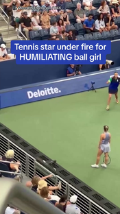 Tennis star Yulia Putintseva has become the talk of the US Open after she 'humiliated' a ball girl during her third-round loss. The 29-year-old cut a frustrated figure after her 6-3, 6-4 defeat to Jasmine Paolini, however it was her antics during the matc