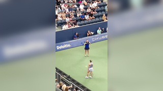 Tennis star Yulia Putintseva has become the talk of the US Open after she 'humiliated' a ball girl during her third-round loss. The 29-year-old cut a frustrated figure after her 6-3, 6-4 defeat to Jasmine Paolini, however it was her antics during the matc