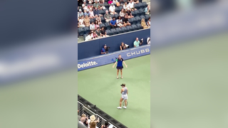 Tennis star Yulia Putintseva has become the talk of the US Open after she 'humiliated' a ball girl during her third-round loss. The 29-year-old cut a frustrated figure after her 6-3, 6-4 defeat to Jasmine Paolini, however it was her antics during the matc