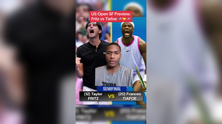 For the first time since Wimbledon 2009, an  man will play in a major singles final. Will it be Fritz or Foe to play for their first slam on Sunday at the #USOpen?