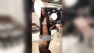 The Barbie, Angel Reese has arrived for her first @AT&T #WNBAAllStar Game appearance #wnba