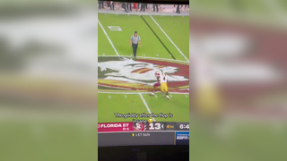Funny ASL Boston College just beat Florid State