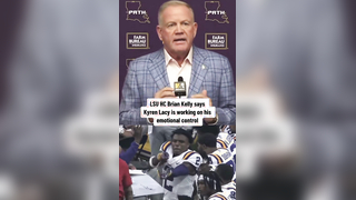 LSU HC Brian Kelly on WR Kyren Lacy (Via @LSU Tigers)
