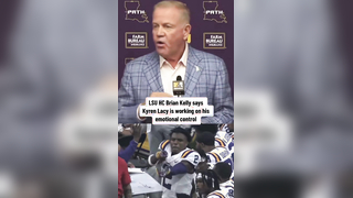 LSU HC Brian Kelly on WR Kyren Lacy (Via @LSU Tigers)
