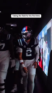 OLE' MISS Taking the field for the first time of the 2024 College Football Season ‼