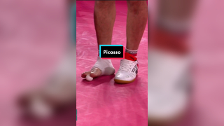 The Picasso of table tennis. #Paralympics