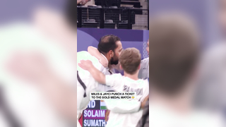 History in the making Today, #mileskrajewski and #jaycisimon will compete for Team USA’s first-ever medal in badminton (Paralympic or Olympic). Watch the Teenage Dream Team go for gold