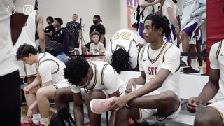 Bryce James and Kiyan Anthony Face Off at Nike EYBL