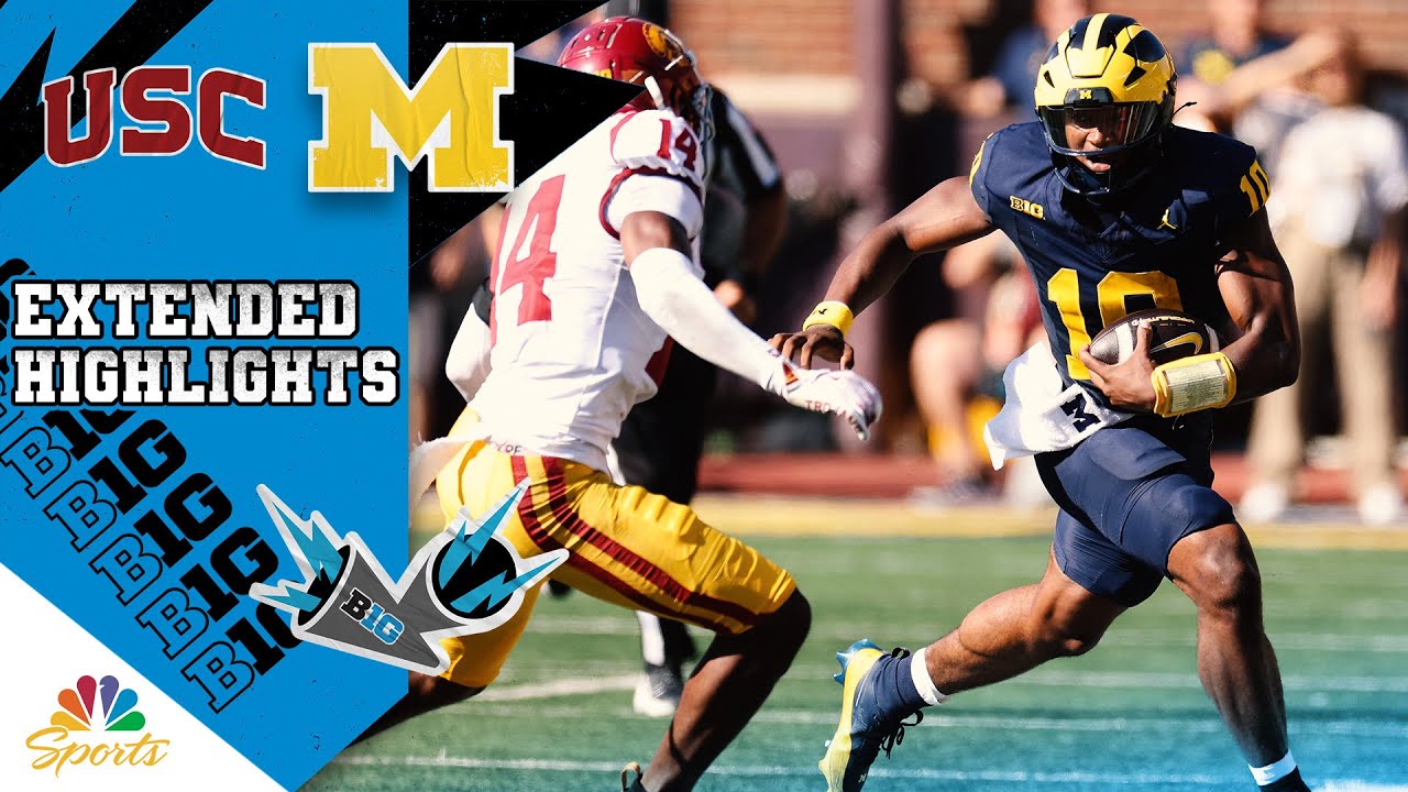 USC Trojans vs. Michigan Wolverines | COLLEGE FOOTBALL HIGHLIGHTS | 9/21/2024 | NBC Sports