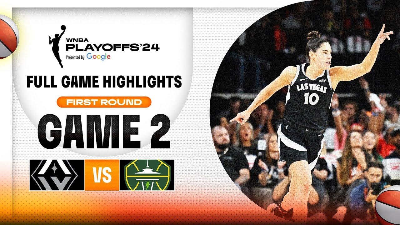 The Seattle Storm vs. The Las Vegas Aces |  GAME HIGHLIGHTS | September 24, 2024