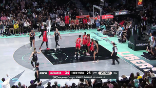 Sabrina Ionescu Drops 36 Points in Liberty's Game 2 Victory Over Atlanta Dream