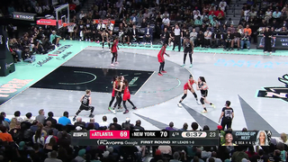 Sabrina Ionescu Drops 36 Points in Liberty's Game 2 Victory Over Atlanta Dream