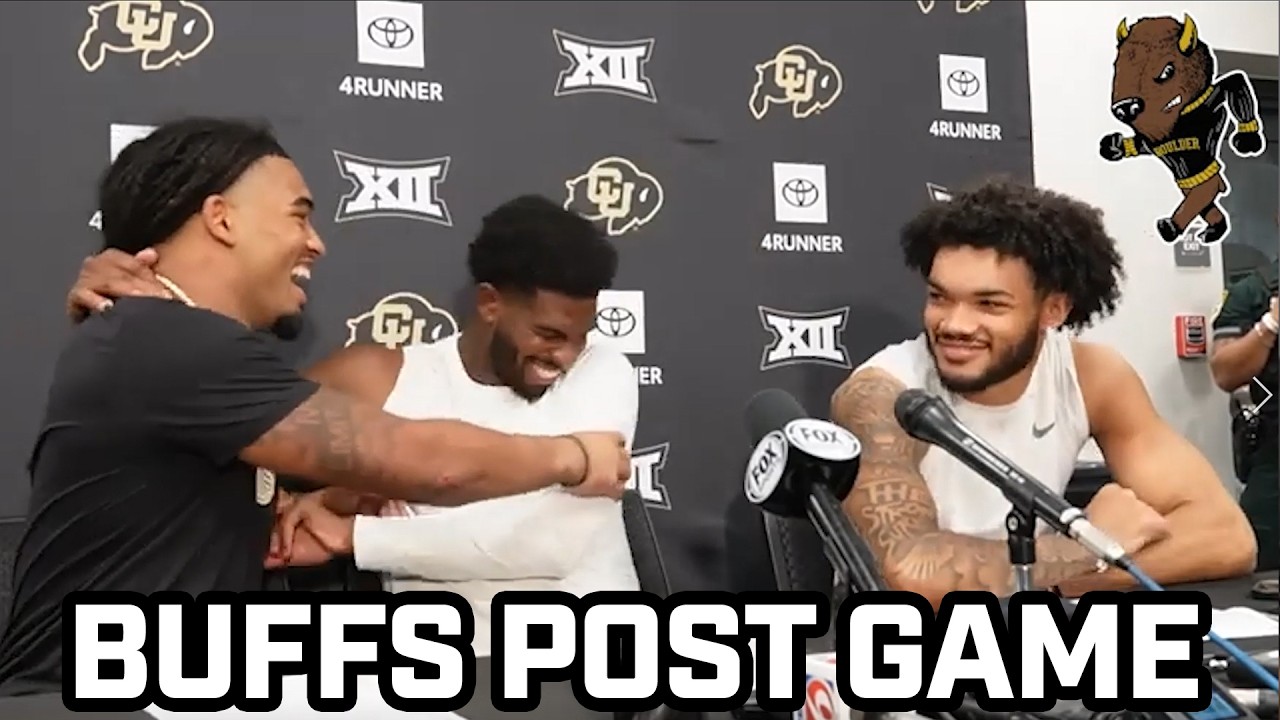 Shedeur Sanders & More Press Conference After Buffs BLOWOUT UCF