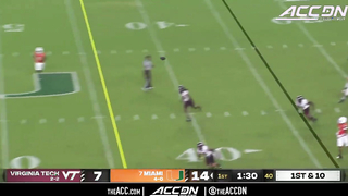 Virginia Tech vs. Miami Game Highlights | 2024 ACC Football