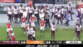 Virginia Tech vs. Miami Game Highlights | 2024 ACC Football