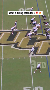 Just a beautiful ball by Shedeur & catch by Will Shephard ???? #CFBonFOX #collegefootball #cfp #colorado #shedeursanders #touchdown