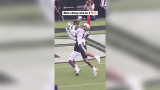 Just a beautiful ball by Shedeur & catch by Will Shephard ???? #CFBonFOX #collegefootball #cfp #colorado #shedeursanders #touchdown