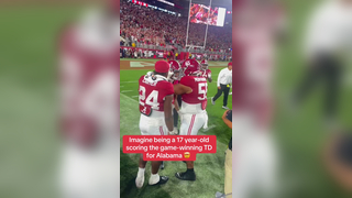 RYAN WILLIAMS. TRUE FRESHMAN. #collegefootball #alabamafootball #SEC #CFB