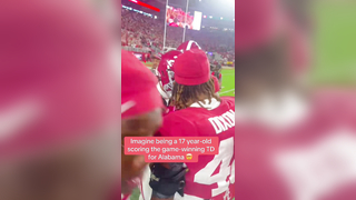 RYAN WILLIAMS. TRUE FRESHMAN. #collegefootball #alabamafootball #SEC #CFB