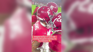 RYAN WILLIAMS. TRUE FRESHMAN. #collegefootball #alabamafootball #SEC #CFB