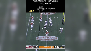 Arch “YSL” Manning Dominates In First Career SEC Start!! #archmanning #collegefootball #texaslonghorns #texasfootball #qb1 #cfb #secfootball #heisman #fyp #foryou #fypツ