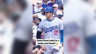 Shohei’s face at the end (via @MLB) #mlb #baseball #dodgers #shoheiohtani #ohtani