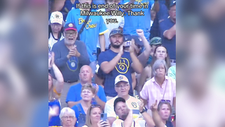 Thank you for everything Willy. We hope to have you back. #mlb #brewcrew #brewers #yelichwrld