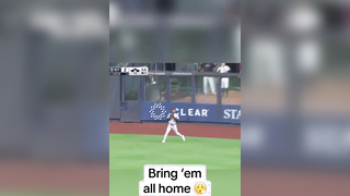 Giancarlo cleared the bases with this hit (via @MLB, @YES Network) #yankees #mlb #baserunning #atbat