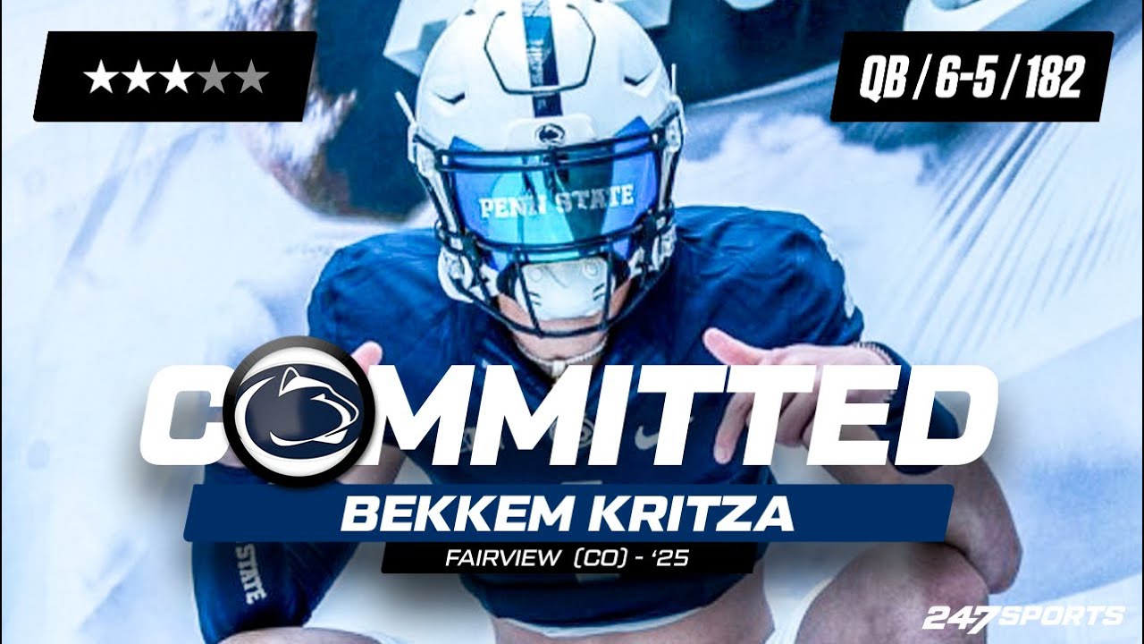 QB Bekkem Kritza commits to Penn State Nittany Lions