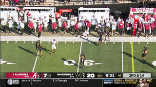 Alabama vs. Vanderbilt Week 6 Highlights | 2024 College Football Season