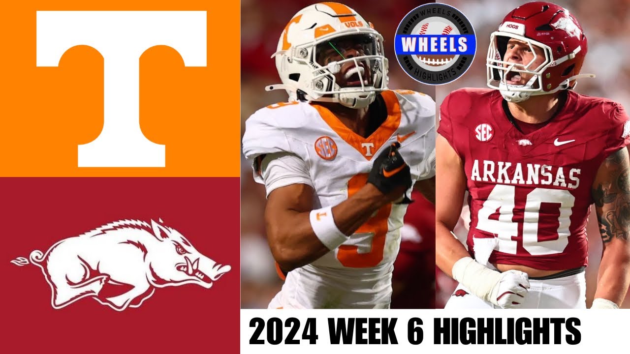 Arkansas vs. Tennessee Week 6 Highlights | 2024 College Football Season