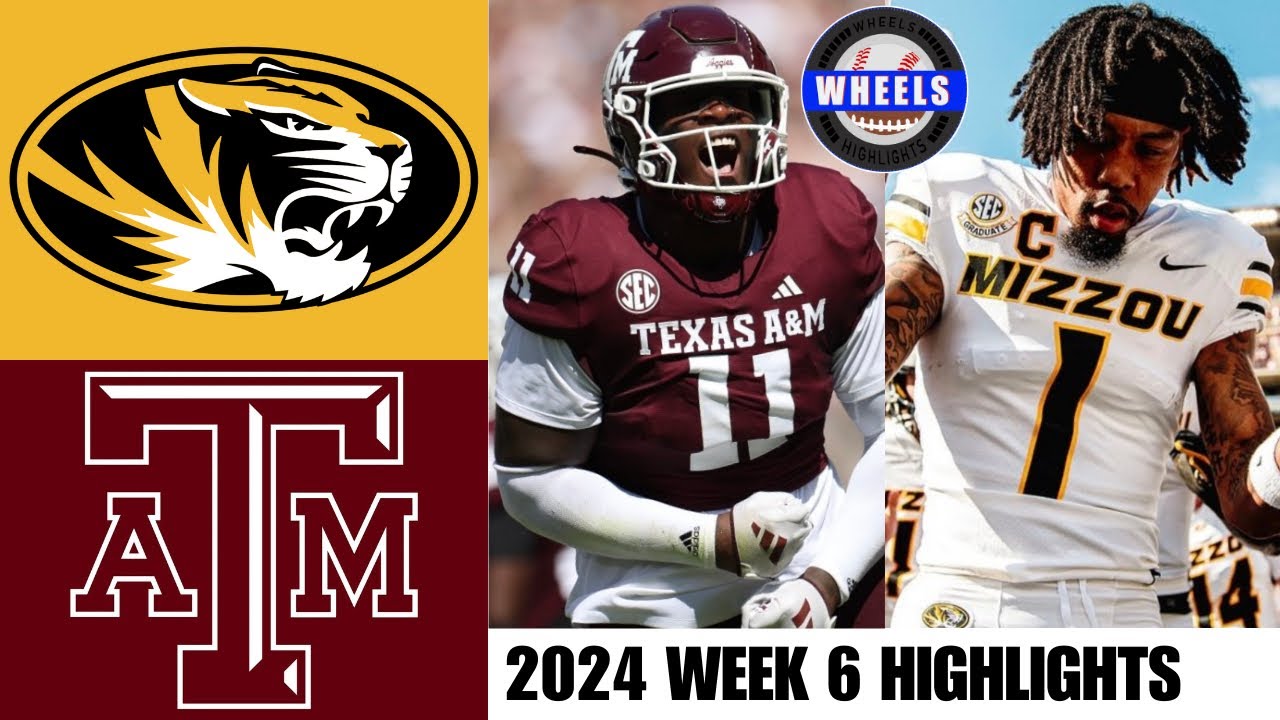 Texas A&M vs. Missouri Week 6 Highlights | 2024 College Football Season