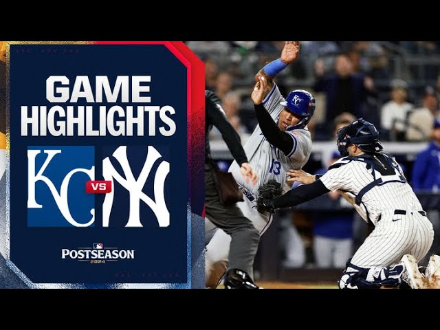 Royals vs. Yankees ALDS Game 1 Highlights | October 5, 2024