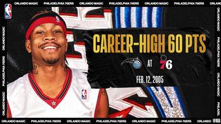 Allen Iverson Drops Career-High 60 PTS | #NBATogetherLive Classic Game