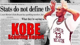 Kobe Bryant Vintage Scouting Report