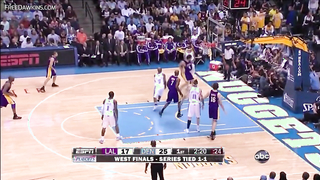 Kobe Shows Out At Denver ???????? | 2009 WCF Game 3