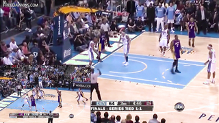 Kobe Shows Out At Denver ???????? | 2009 WCF Game 3