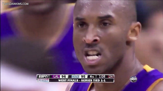 Kobe Shows Out At Denver ???????? | 2009 WCF Game 3