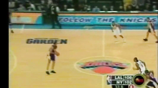 Young Kobe Puts On a Show At MSG With a Monster 46 Pts Performance vs Knicks | Feb 6, 2003