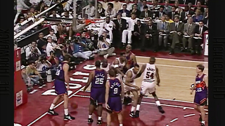 NBA Finals 1993. Phoenix Suns vs Chicago Bulls - Game Highlights | Game 4 | Jordan 55 HD 720p/60fps
